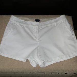 Jcrew white shorts